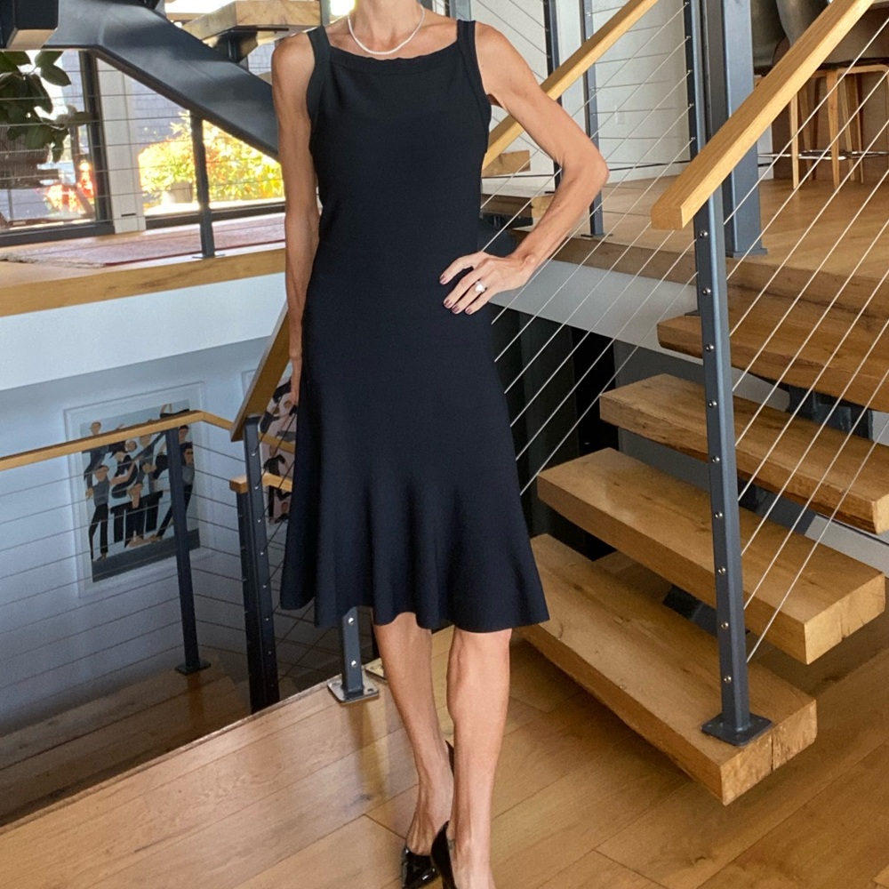 Alaia Black Midi Dress
